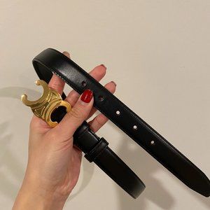 Celine Medium Triomphe belt